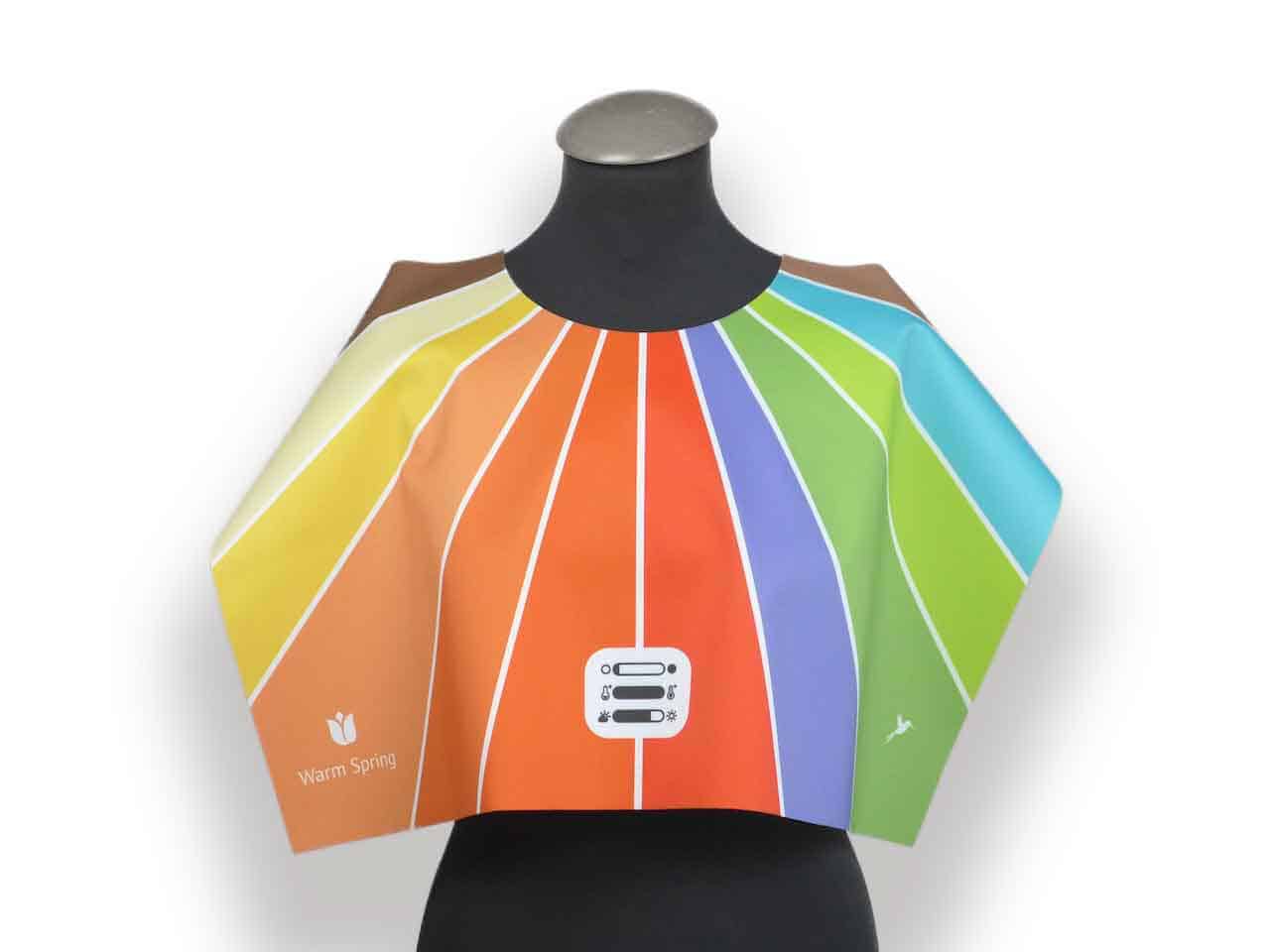 Color Analysis 4-Part Capes Set for Spring, Summer, Autumn, Winter