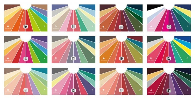 12 colors analysis capes