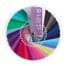 Color swatch fan cool summer