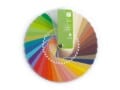 Color swatch fan warm (true) spring