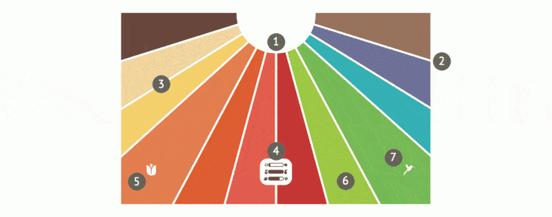 Color analysis capes features chart